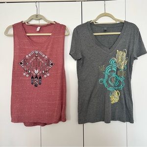 Dave matthews band tees size XL set of 2 DMB